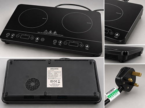 Electriq double induction hob - double,